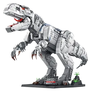 Panlos building block 611002 dinosaur assembly brick Lepining toy tyrannosaurus educational for kids preschool new arrival funny