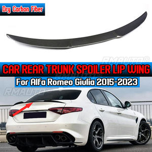 Alerón Trasero de Fibra de Carbono Seca para Alfa Romeo Giulia 2015-2023, Estilo OEM - Product Image 1