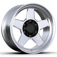 Jantes forgées personnalisées 17-24 pouces en alliage 6061-T6, qualité course, 5 branches, logo imprimé, pour véhicules tout-terrain 4x4, compatibles Jetour Rugged