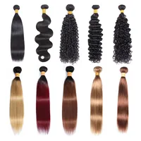 वाईएस 10a ग्रेड रंग का ब्राजील कुंवारी मानव बाल बंडलों, कच्चे Cuctile गठबंधन ब्राजील कुंवारी बाल बंडलों विक्रेता