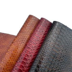 Stock Lots No MOQ pelle di serpente <span class=keywords><strong>in</strong></span> rilievo pitone di buona qualità - Product Image 2