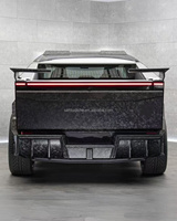 Nuevo Kit de Carrocería de Fibra de Carbono MSY de Alta Calidad para Tesla MODEL S Hatchback, Parachoques Delantero, Difusor, Alerón, Capó, Guardabarros Anchos