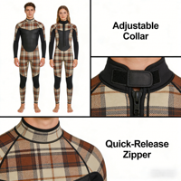 Offre spéciale : Combinaison de plongée en néoprène de haute qualité, tissu SBRSCRCR laminé, couleur personnalisée, imperméable