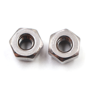 Masukan nilon kacang mengunci sendiri ASME <span class=keywords><strong>ANSI</strong></span> B18.16.6 DIN982 985 kacang kesehatan stok pabrik SS304 316 OEM ODM mur - Product Image 4