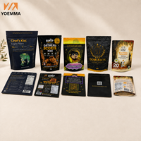 Sachets Doypack à fermeture éclair refermable pour la conservation des fruits de mer congelés à domicile, avec contrôle de la portion et ouverture facile
