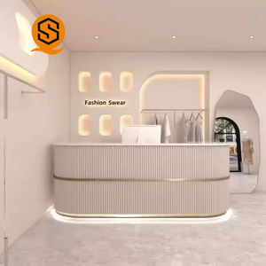 <span class=keywords><strong>Comptoir</strong></span> de réception moderne au design minimaliste pour salon de <span class=keywords><strong>beauté</strong></span>, établissement de <span class=keywords><strong>formation</strong></span>, bar - Product Image 2