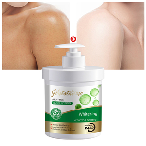 Crema Antiarrugas, Productos para el Cuidado de la Piel Blanqueadores, Loción Corporal de Leche de Cabra, Loción Corporal con Aha y Glutatión - Product Image 1