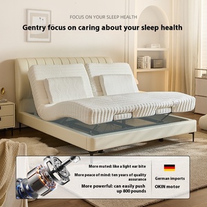 Lit intelligent multifonctionnel à gravité zéro avec levage, lit double anti-interférence pour chambre à coucher - Product Image 4