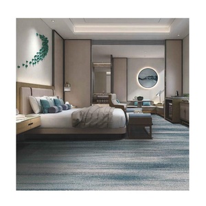 Moquette commerciale pour hôtel, chambre à coucher, mur à mur, moderne, imprimée en 3D, en nylon, à poils longs, antistatique, pour bureau - Product Image 2