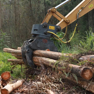 Pinza Hidráulica Giratoria para Madera XUVOL, Pinzas para Troncos para Excavadora 135 - Product Image 1