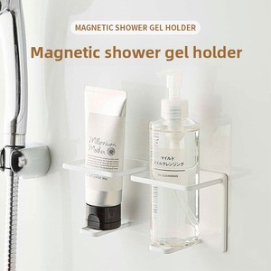 <span class=keywords><strong>Estante</strong></span> de <span class=keywords><strong>Ducha</strong></span> Magnético de Acero de Color Sólido, Sin Perforaciones, Moderno y Sencillo, <span class=keywords><strong>para</strong></span> Guardar Gel de <span class=keywords><strong>Ducha</strong></span>, Montado en la Pared - Product Image 5