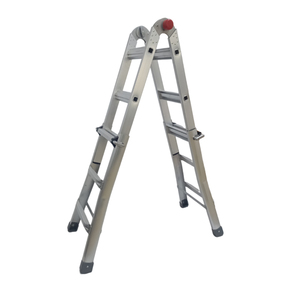 2022 ultima scala multifunzione 4x3 con scalette pieghevoli a <span class=keywords><strong>doppio</strong></span> giunto grande scalette multiuso 12 gradini en131 - Product Image 2