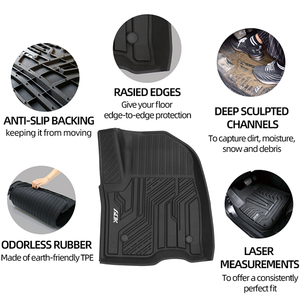 De moda de respetuoso del medio ambiente personalizado 3D alfombra Mat TPE coche tapetes para JEEP <span class=keywords><strong>COMPASS</strong></span> 2015 + - Product Image 6