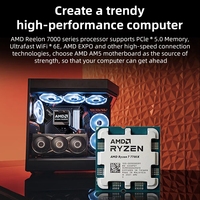 Pour Ry-zen 7 7700X R7 7700X 4.5 GHz 8 cœurs 16 fils processeur 5NM L3 = 32M 100-000000591 Socket AM5 plateau processeur de jeu