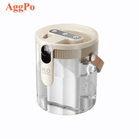 Humidificateur d'air domestique grande capacité, silencieux, pour bureau et chambre, portable, double buse