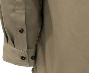 FR Camisas NFPA2112 EN11612 FRC Algodón a prueba de fuego Manga larga Resistente al fuego CAT2 Protección contra destellos de arco Botones de urea - Product Image 6