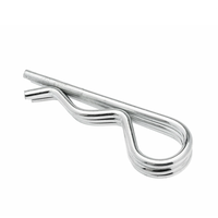 Prix d'usine, attaches en acier inoxydable 18-8, goupilles à ressort, clips de type R, goupille de type R pour utilisation sur les systèmes de verrouillage de goupille d'attelage