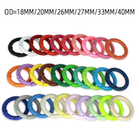 Keyhain Metal Spring O Ring Bag Accessoires Pièces et accessoires spéciaux d'amélioration