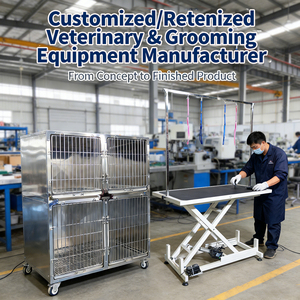 Mesa Quirúrgica Eléctrica para Animales con Certificación CE, Acero Inoxidable 304, Elevación Hidráulica, Mesa Veterinaria para Hospital y <span class=keywords><strong>Centro</strong></span> <span class=keywords><strong>Veterinario</strong></span> - Product Image 5