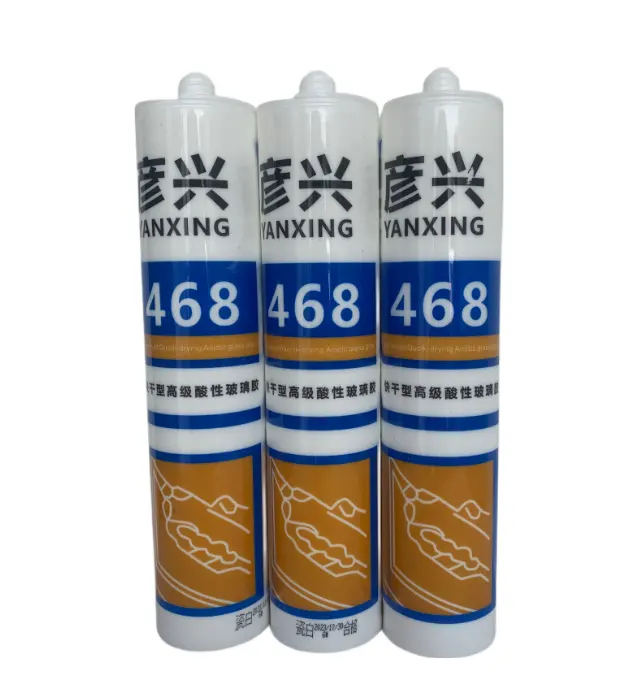 Advanced Acetic Silicone Sealant Quick Drying Adhesive Glue Crack Caulking Bonding Acetoxy Acid Product Genre Adhesives Sealants