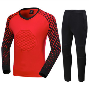 Hombres niños portero <span class=keywords><strong>de</strong></span> fútbol conjuntos <span class=keywords><strong>de</strong></span> pantalones <span class=keywords><strong>de</strong></span> entrenamiento <span class=keywords><strong>de</strong></span> fútbol Rugby Jerseys - Product Image 2