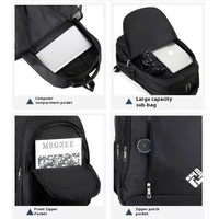 Mochila Escolar Coreana Hojo para Hombre, de Gran Capacidad, para Estudiantes de Secundaria y Preparatoria, para Negocios, para Computadora, Impermeable, Directo de Fábrica