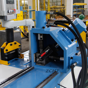 Tự động CNC góc thép mặt bích đấm Máy cắt cao-<span class=keywords><strong>duct</strong></span> làm cho sắt gió đường ống cắt ống làm máy - Product Image 4