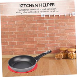 Diameter 30cm Round Shape Silicone <b>Microwave</b> Oven Baking Mat Silicone <b>Heat</b> Resistant Multifunctional Mat Dia12" - Product Image 5