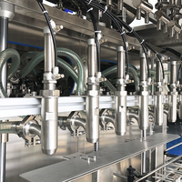 Machine de remplissage automatique de sauces et pâtes 100-1000 ml, ligne de production de remplissage et de bouchage de pots pour Ketchup, Mayonnaise, Vinaigrette