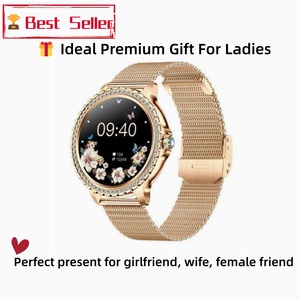 Montre connectée I58 pour femme, appels Bluetooth, suivi de santé, fréquence cardiaque, détection d'oxygène sanguin, suivi du sommeil, montre-bracelet tendance - Product Image 6