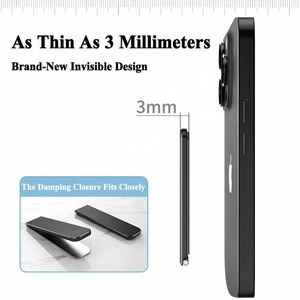 Soporte Plegable Ultrafino e Invisible para Teléfono, de Aluminio, con Adhesivo Nano, Soporte Adhesivo para Teléfono con Manos Libres, con Logotipo Personalizado - Product Image 2
