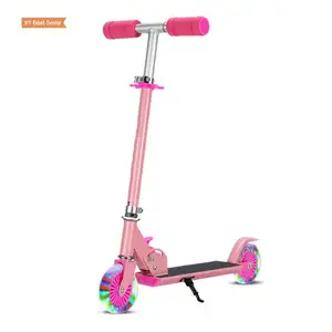 Istaride Manufacturers Children Aluminum Folding Scooter Baby Mini Foot Balancing Scooter 2 Wheel Kids Scooter