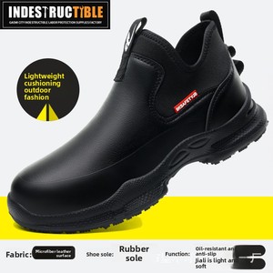 Nuove <span class=keywords><strong>Scarpe</strong></span> <span class=keywords><strong>da</strong></span> Chef <span class=keywords><strong>da</strong></span> Uomo per Hotel e Cucina, Antiscivolo e Resistenti all'Olio, in Microfibra Imitata; <span class=keywords><strong>Scarpe</strong></span> Leggere e Morbide Estive per Ristorazione - Product Image 2