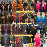 Proveedor de Pelucas de Cabello Humano Rizado Camboyano al Por Mayor, Peluca de Cabello Virgen con Cutícula Alineada, Peluca de Cabello Humano Indio con Frente de Encaje HD sin Pegamento