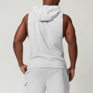 Débardeur d'entraînement pour homme, nouvelle conception, logo personnalisé, fitness, course à pied, uni, été, salle de sport, vente en gros - Product Image 6