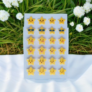 Parches de Tratamiento para el Acné y las Espinillas, Divertidos, con Diseño de Estrella, Hidrocoloides, con Ácido Salicílico, 24 Parches para Todo Tipo de Piel - Product Image 2