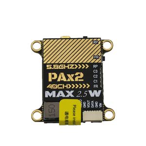 Skystars 5,8G 2,5 W 40CH VTX 0-25-400-800-1500-2500mW 5,8G Transmisión de imagen para RC Fixed Wing FPV Long Rang Racing Drone - Product Image 6