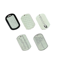 Venta directa de fábrica Etiqueta de perro de metal de acero inoxidable Aleación de zinc Etiqueta de perro de metal Colgante Etiquetas de perro de esmalte suave