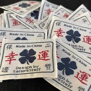 Étiquettes de vêtements, étiquettes tissées personnalisées de marque, étiquettes en tissu pour marquer vos vêtements, étiquettes tissées personnalisées pour l'habillement - Product Image 4