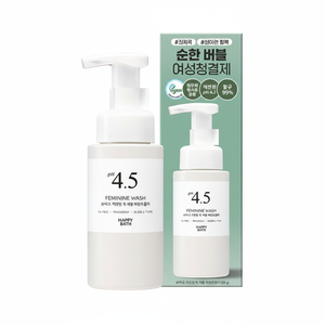 Nettoyant intime moussant à l'armoise légèrement acide pH 4.5 Happy Bath 250g 1 unité en plastique Prix réduit - Product Image 1