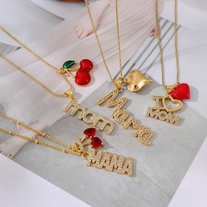 Collier pendentif cœur mère <span class=keywords><strong>et</strong></span> enfant SongYi 2026, plaqué or, bijoux <span class=keywords><strong>maman</strong></span> <span class=keywords><strong>et</strong></span> <span class=keywords><strong>moi</strong></span>, cadeau de fête des mères pour <span class=keywords><strong>maman</strong></span> - Product Image 5