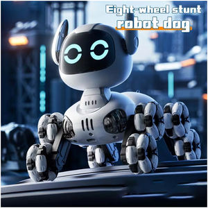 Perro Robot EPT de 8 Ruedas con Luces y Música, Radiocontrol 2.4G de 8 Canales para Acrobacias y Derrapes - Product Image 5