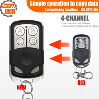 Télécommande RF sans fil 433 MHz de haute qualité pour ouvre-porte de garage, émetteur universel, télécommande RF