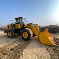 Chargeuse sur pneus SDLG d'occasion LG956F L956F 956F 956L 956 958F, machine de construction usagée avec peu d'heures de fonctionnement et prête à l'emploi