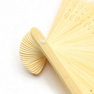 Personalized Engrave Wedding Favor White <b>Paper</b> Fan Customized Name Bamboo Folding Hand Fan Wedding Gift - Product Image 5