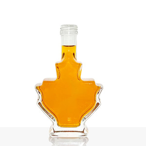 Bouteille en verre exquise en forme de feuille d'<span class=keywords><strong>érable</strong></span> personnalisée pour spiritueux, vodka, whisky, gin, brandy, <span class=keywords><strong>rhum</strong></span>, 500 ml, 700 ml, 750 ml, LGG-859 - Product Image 6