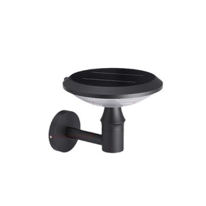 Lámpara de Pared Solar Redonda de Aluminio con Forma de Luna, Lámpara de Pared Exterior Impermeable con Control Remoto para Puerta de Jardín o Villa - Product Image 2