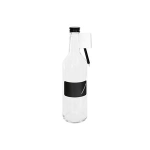 Botella de cuello recto, paquete de 12 recipientes de almacenamiento, frasco de vidrio con tapa para uso en la cocina - Product Image 1