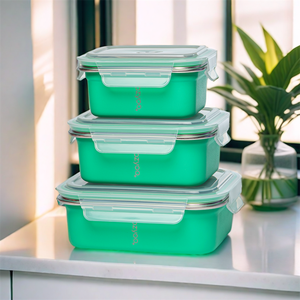 Récipients de stockage des aliments en acier inoxydable Boîte à lunch Bento isolée pour adultes - Product Image 6