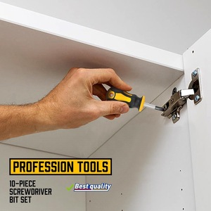 Professional 43Pcs Magnetic Screwdriver Set with Hard <strong>Shell</strong>-Household &amp; Car Repair Electrical <strong>Toolkit</strong> Cr-V Steel Anti-Slip Grip - Product Image 3